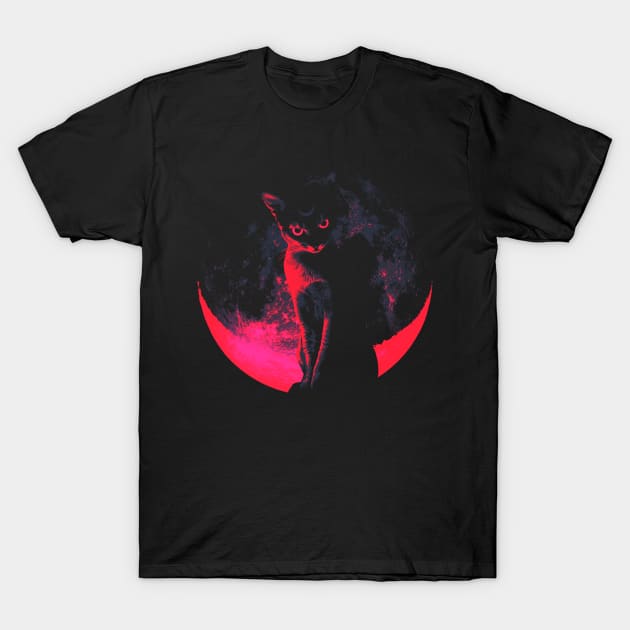 Dark Moon T-Shirt by eranfowler